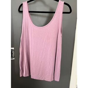 Torrid size 1 super soft knit pink tank top shirt